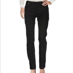 MOSCHINO jeans with shiny side’s panels